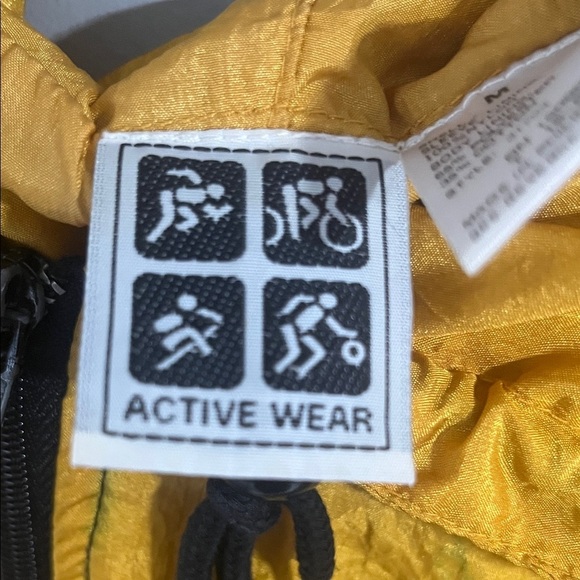 Active Wear Colorful Men's Windbreaker Jacket Medium - Picture 2 of 8